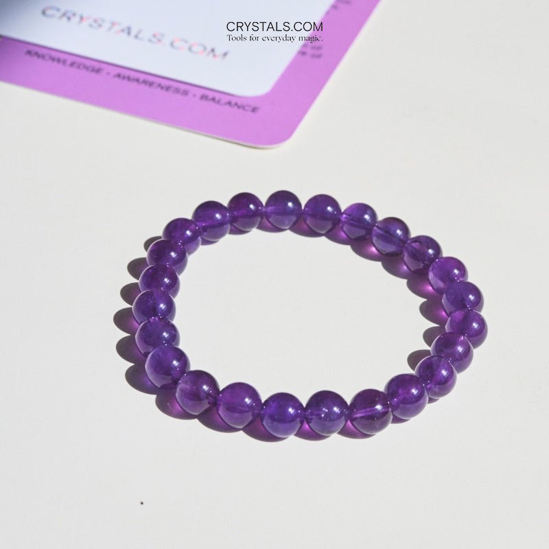 CRYSTALS.COM Amethyst Bracelet - PEACE