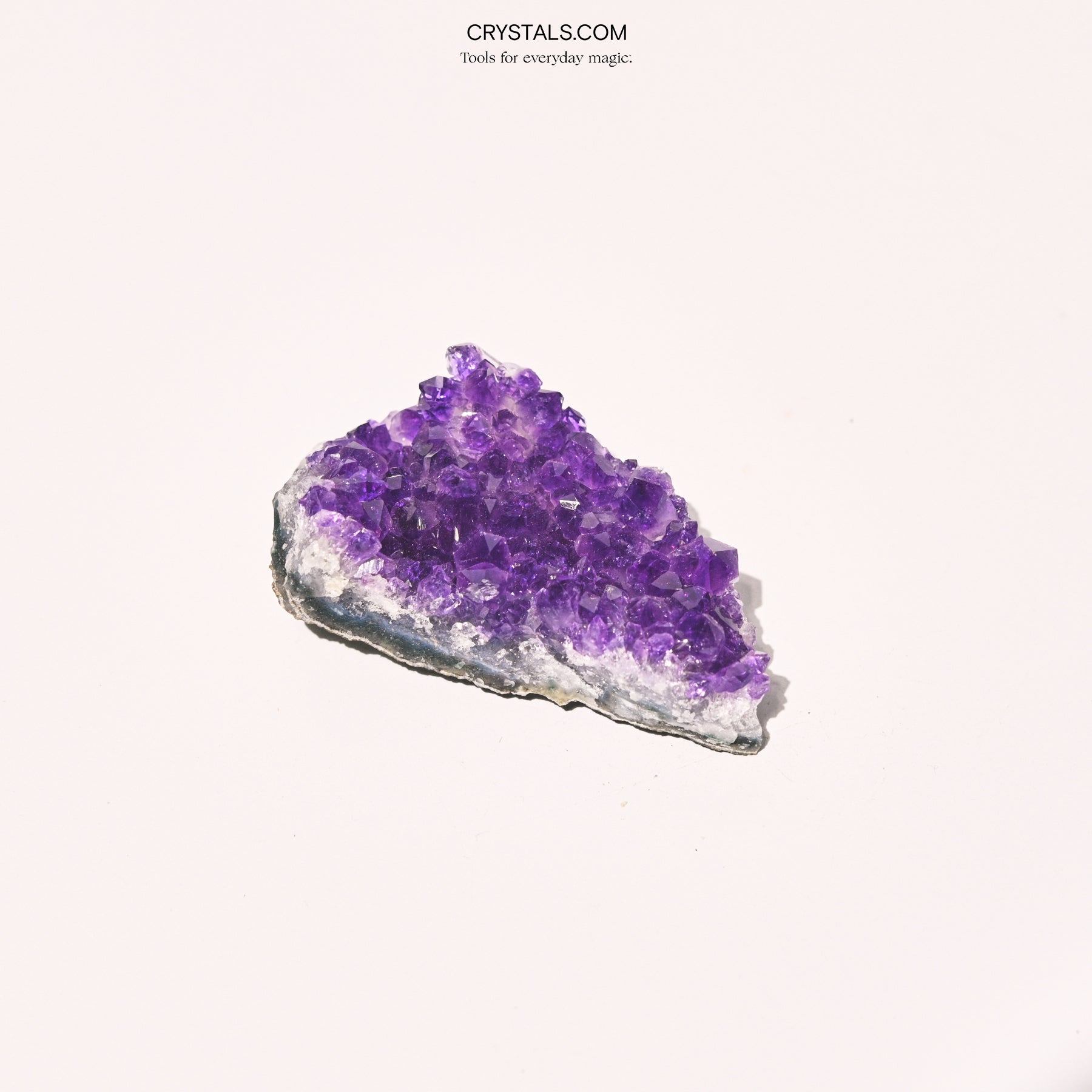 CRYSTALS.COM Brazilian Amethyst Cluster