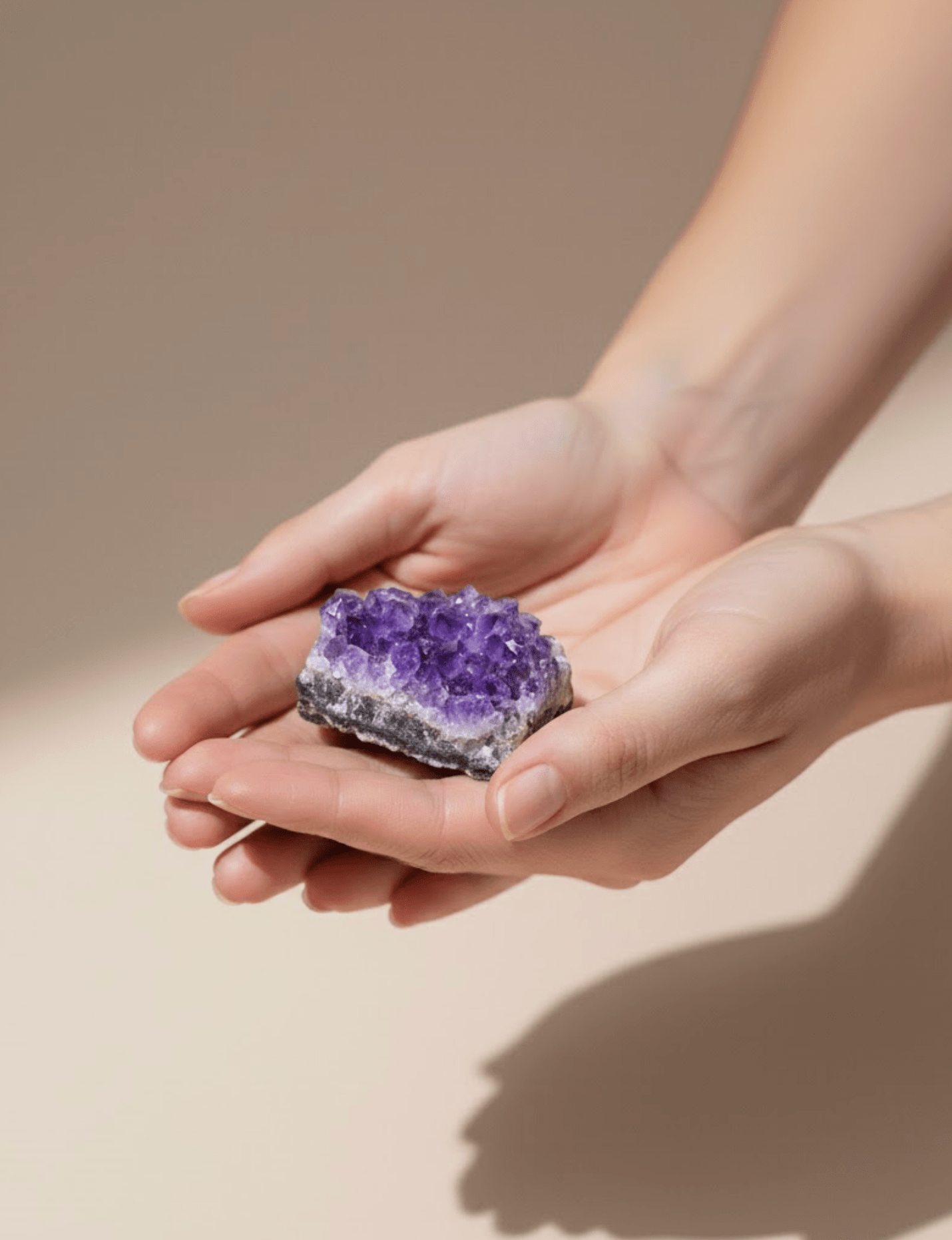 CRYSTALS.COM Brazilian Amethyst Cluster