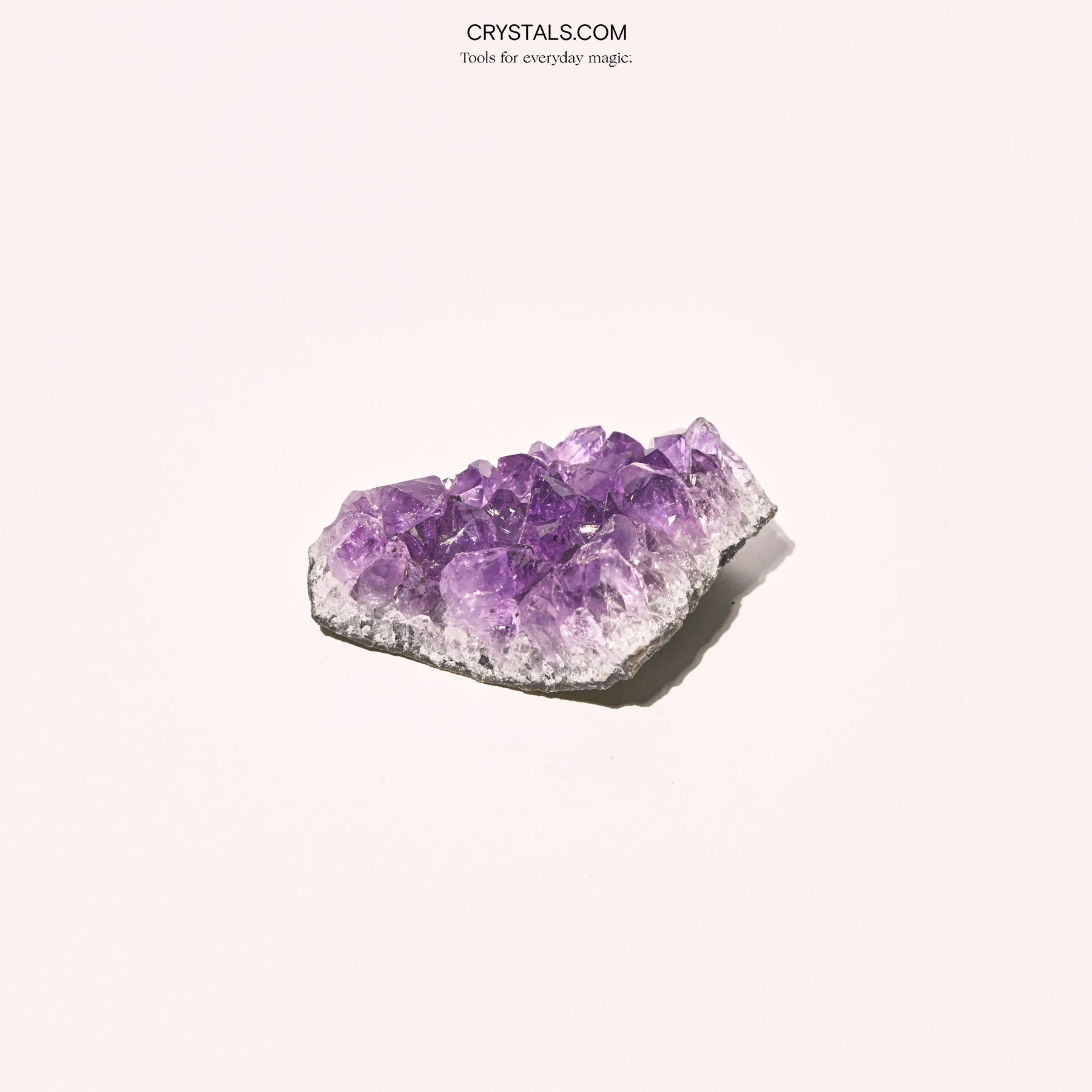 CRYSTALS.COM Brazilian Amethyst Cluster