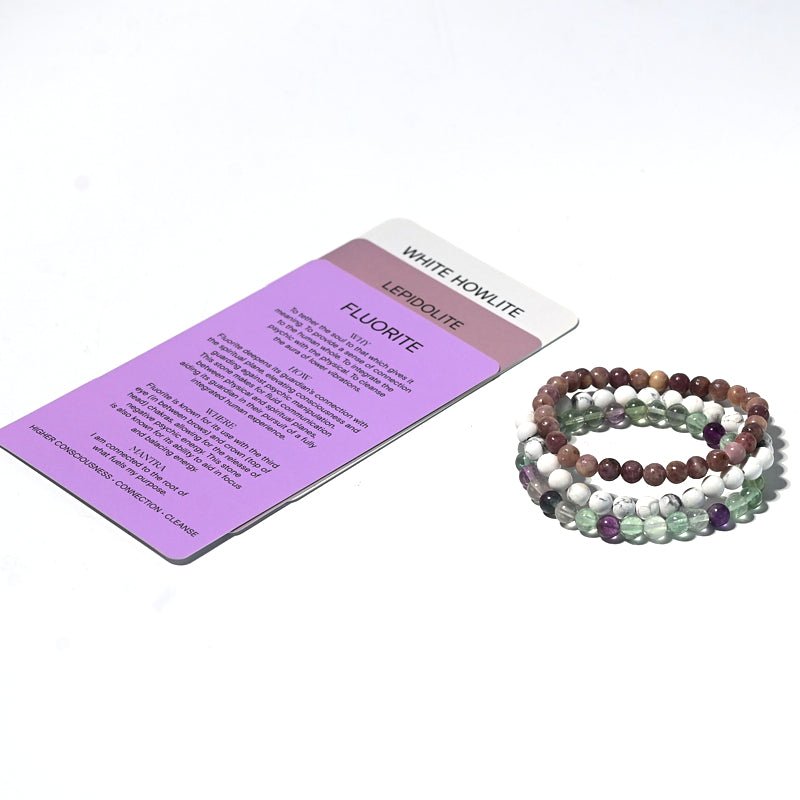 CRYSTALS.COM Calm Bracelet Trio