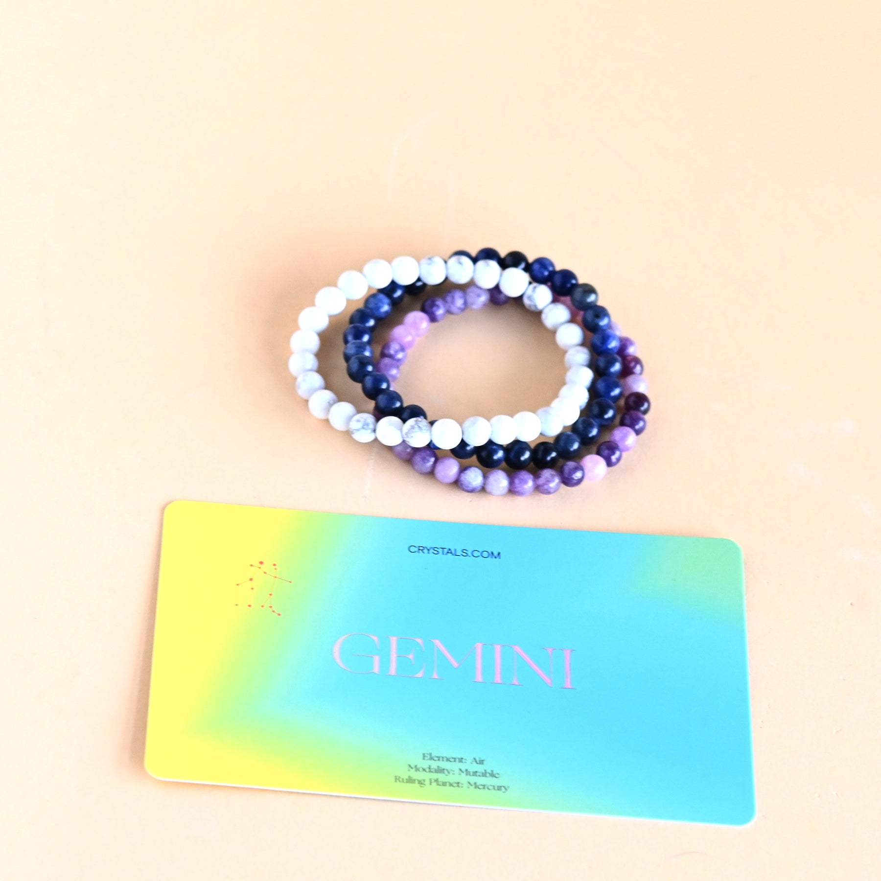 CRYSTALS.COM Gemini Bracelet Trio