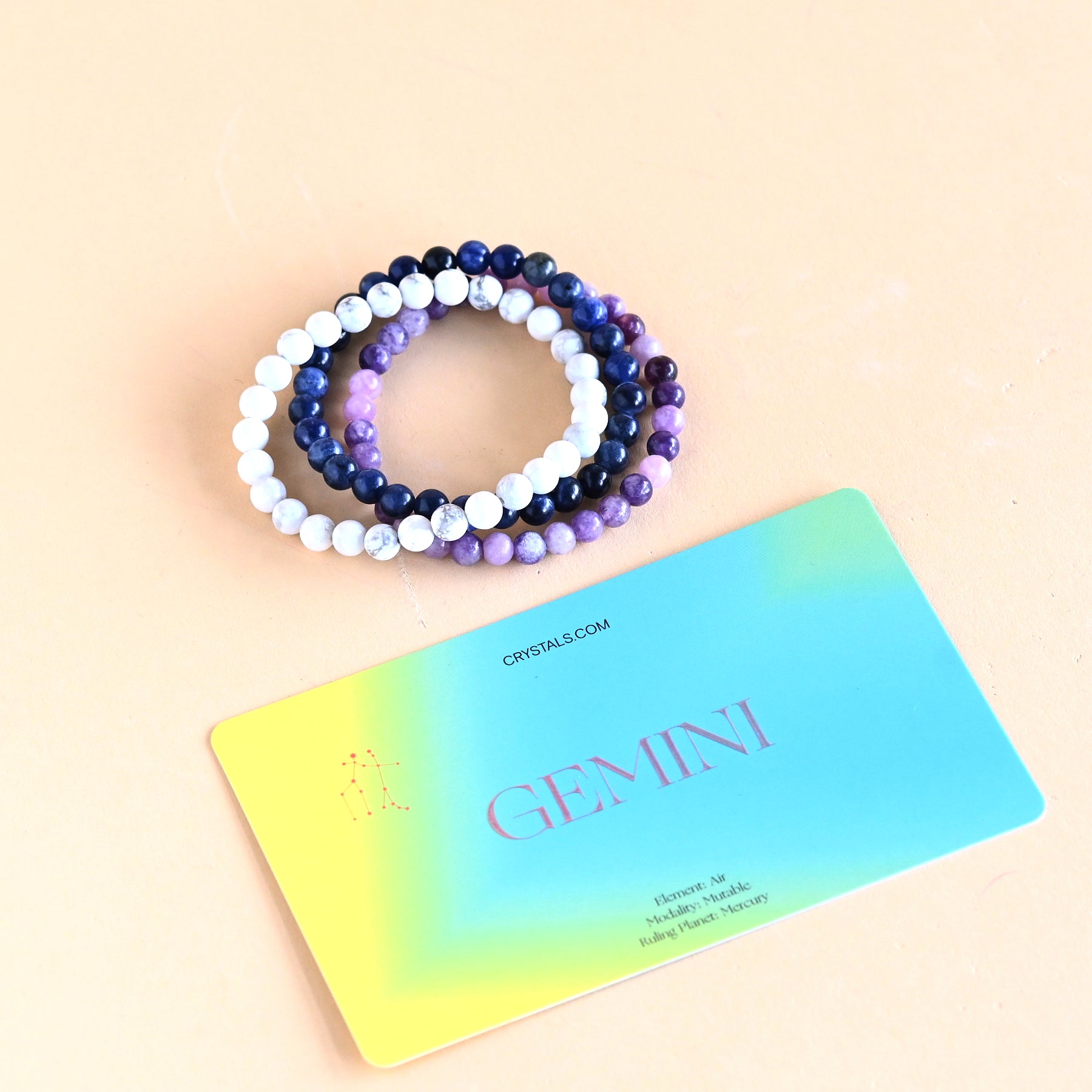 CRYSTALS.COM Gemini Bracelet Trio