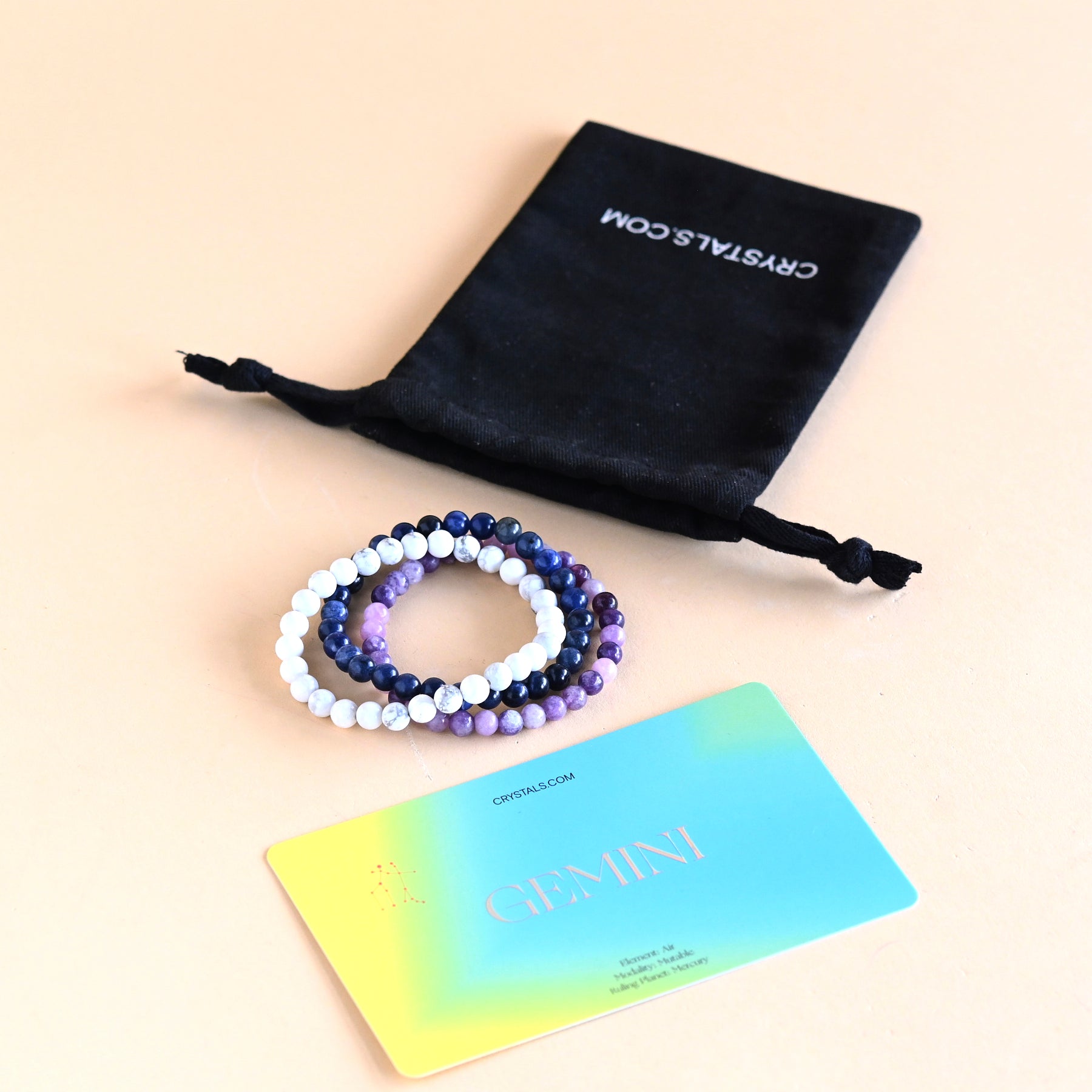 CRYSTALS.COM Gemini Bracelet Trio