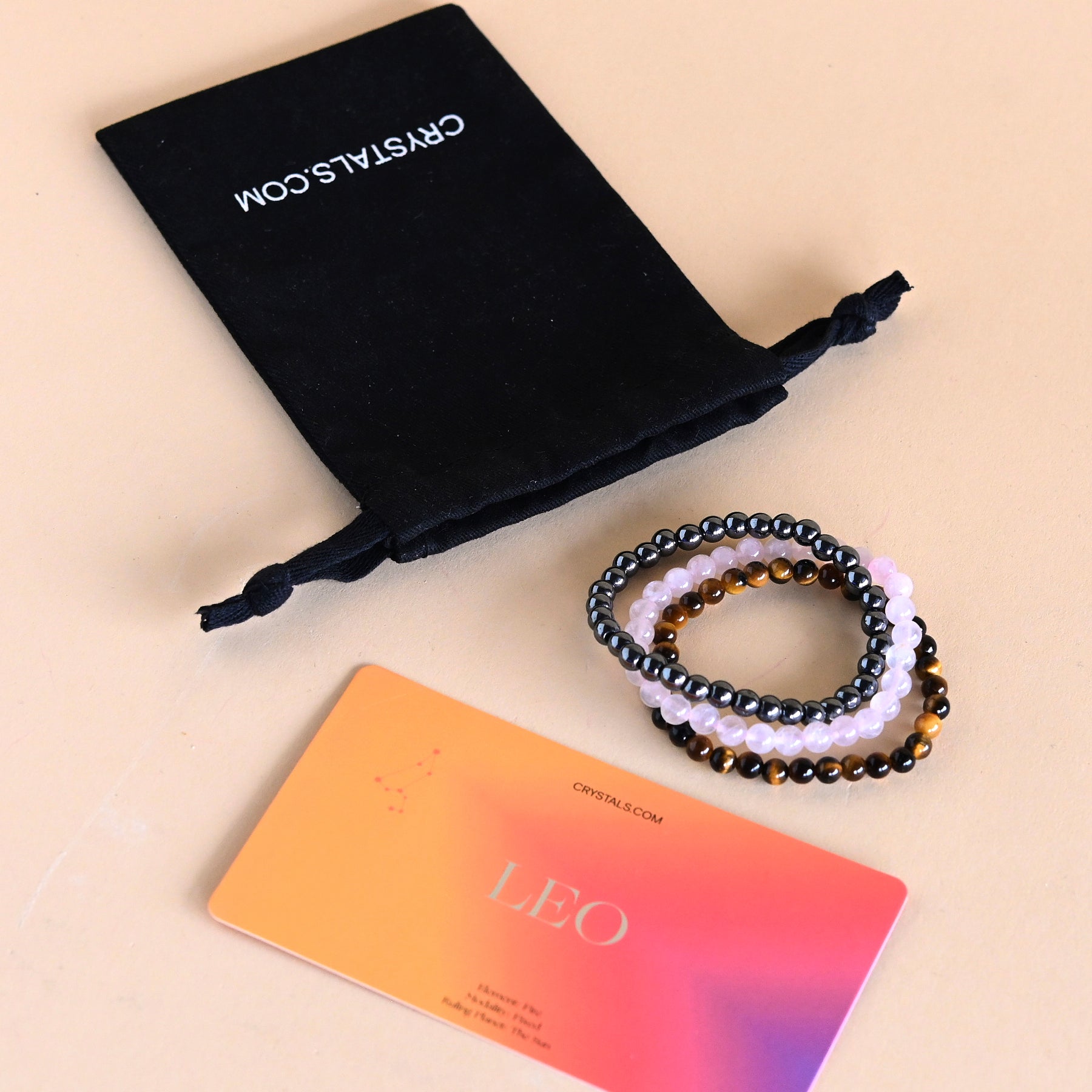 CRYSTALS.COM Leo Bracelet Trio