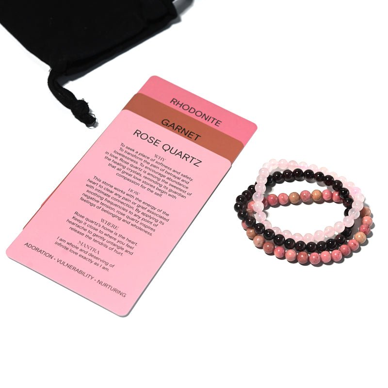 CRYSTALS.COM Love Bracelet Trio