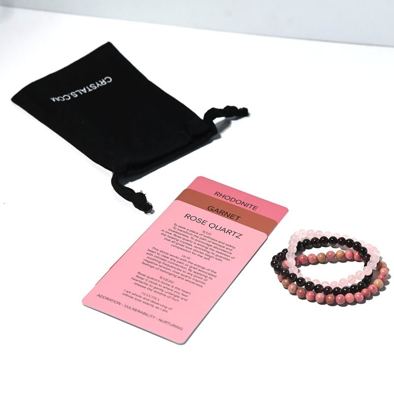 CRYSTALS.COM Love Bracelet Trio