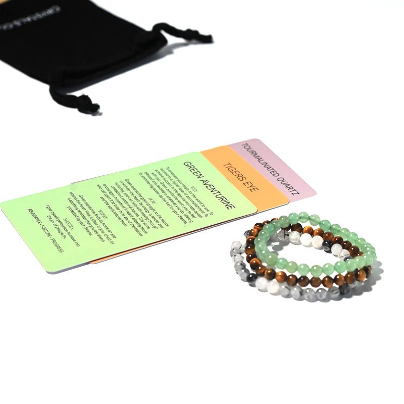 CRYSTALS.COM Lucky Bracelet Trio