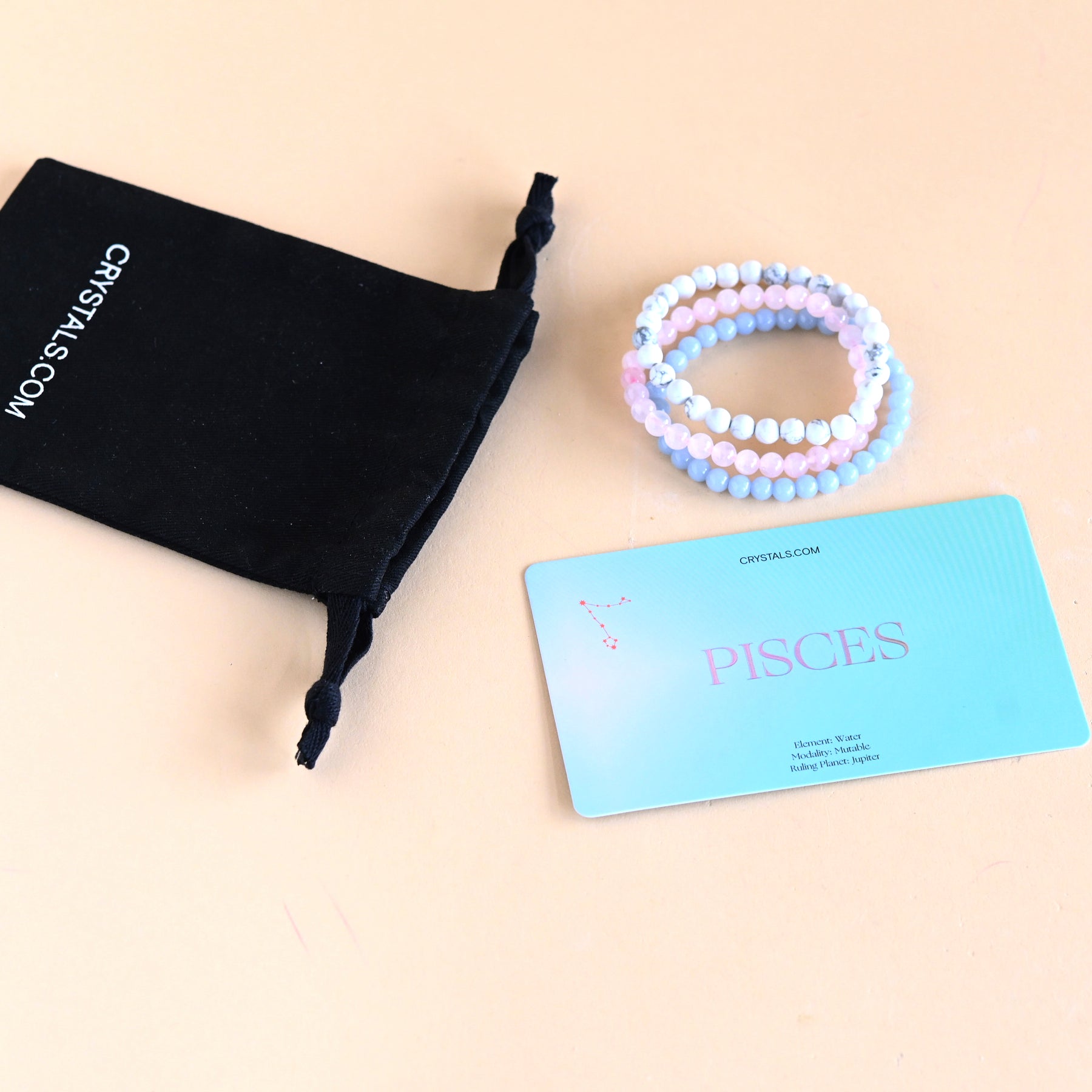 CRYSTALS.COM Pisces Bracelet Trio