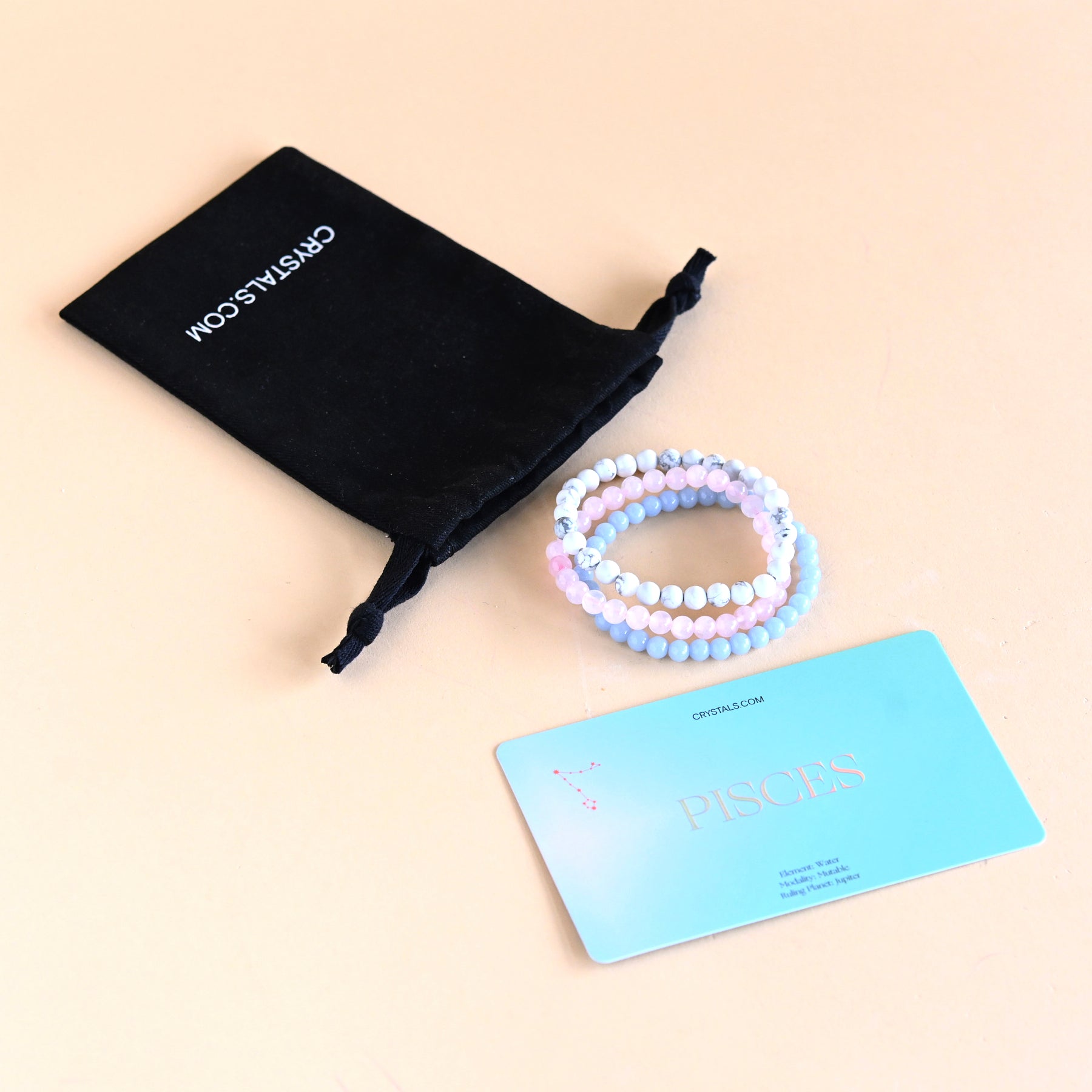 CRYSTALS.COM Pisces Bracelet Trio