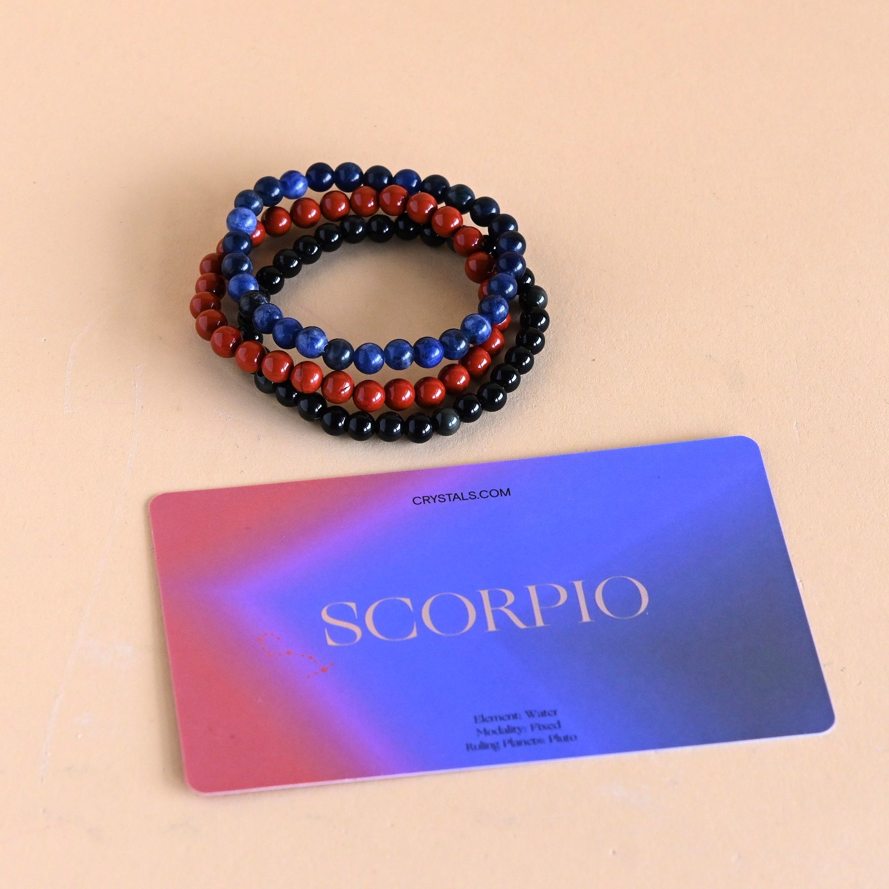 CRYSTALS.COM Scorpio Bracelet Trio