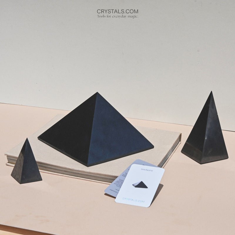 CRYSTALS.COM Shungite Pyramid
