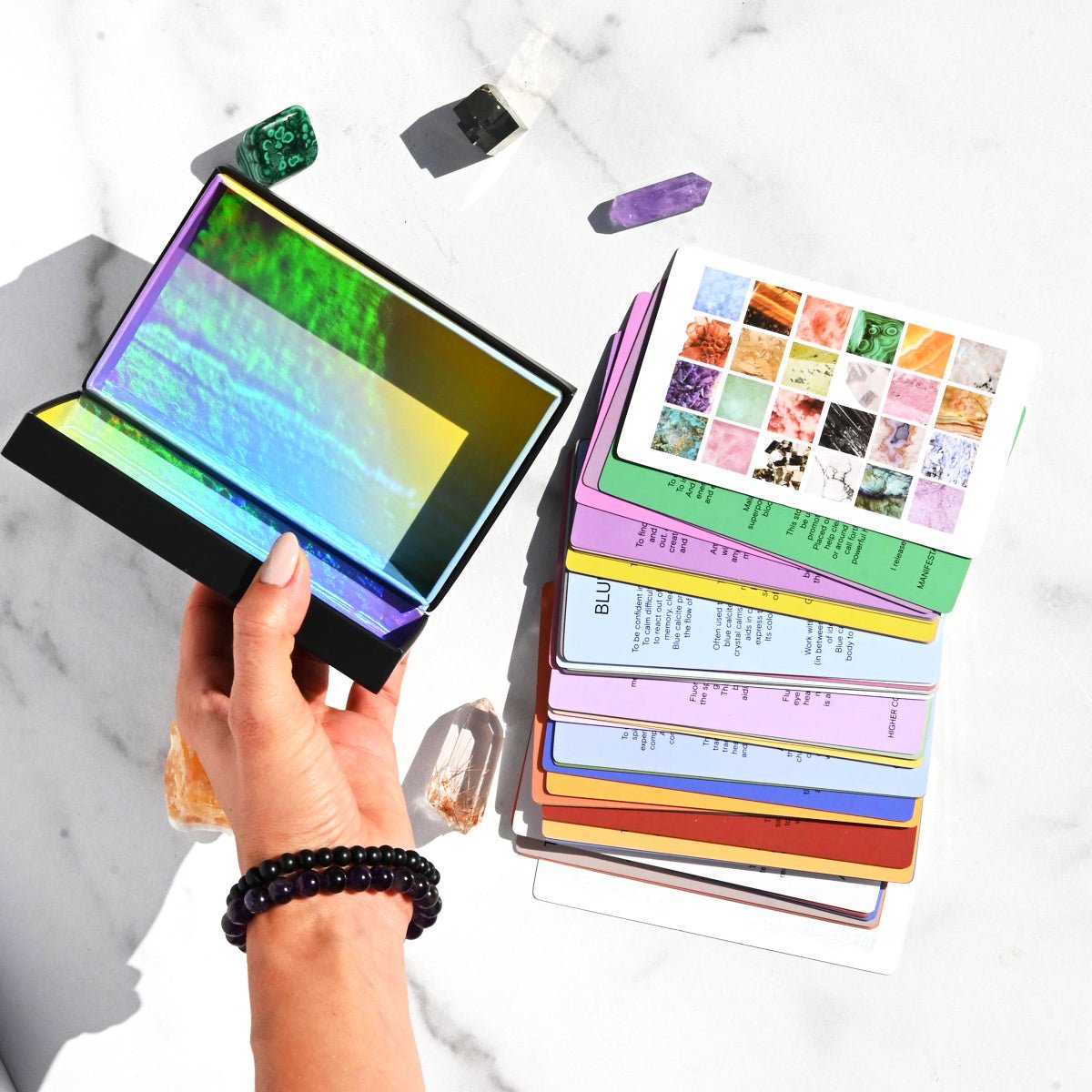 CRYSTALS.COM THE CRYSTAL INDEX - CARD DECK