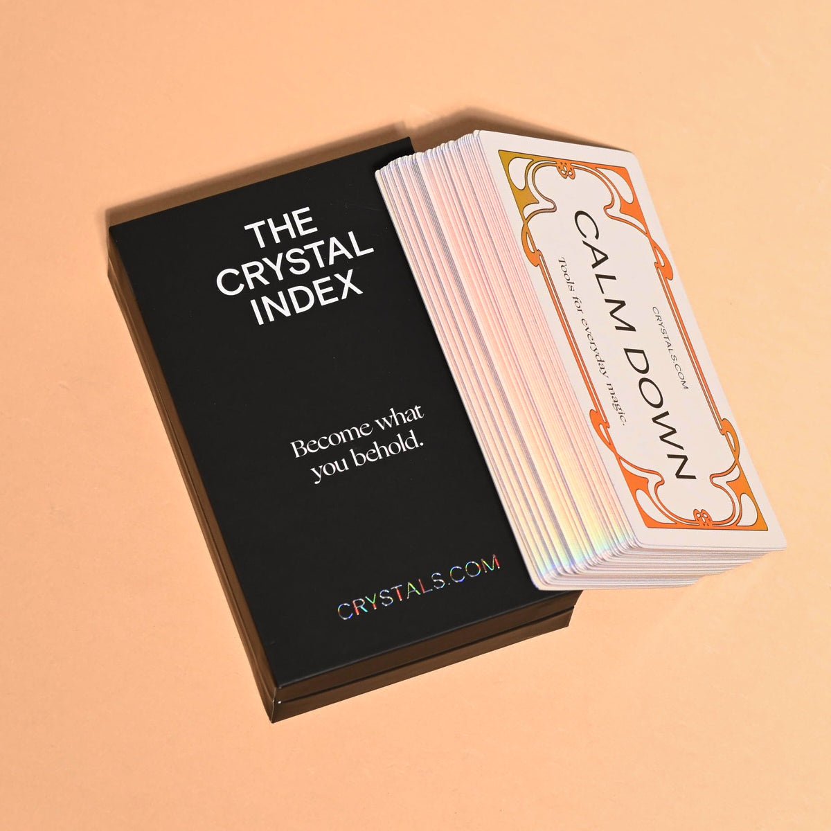 CRYSTALS.COM THE CRYSTAL INDEX - CARD DECK