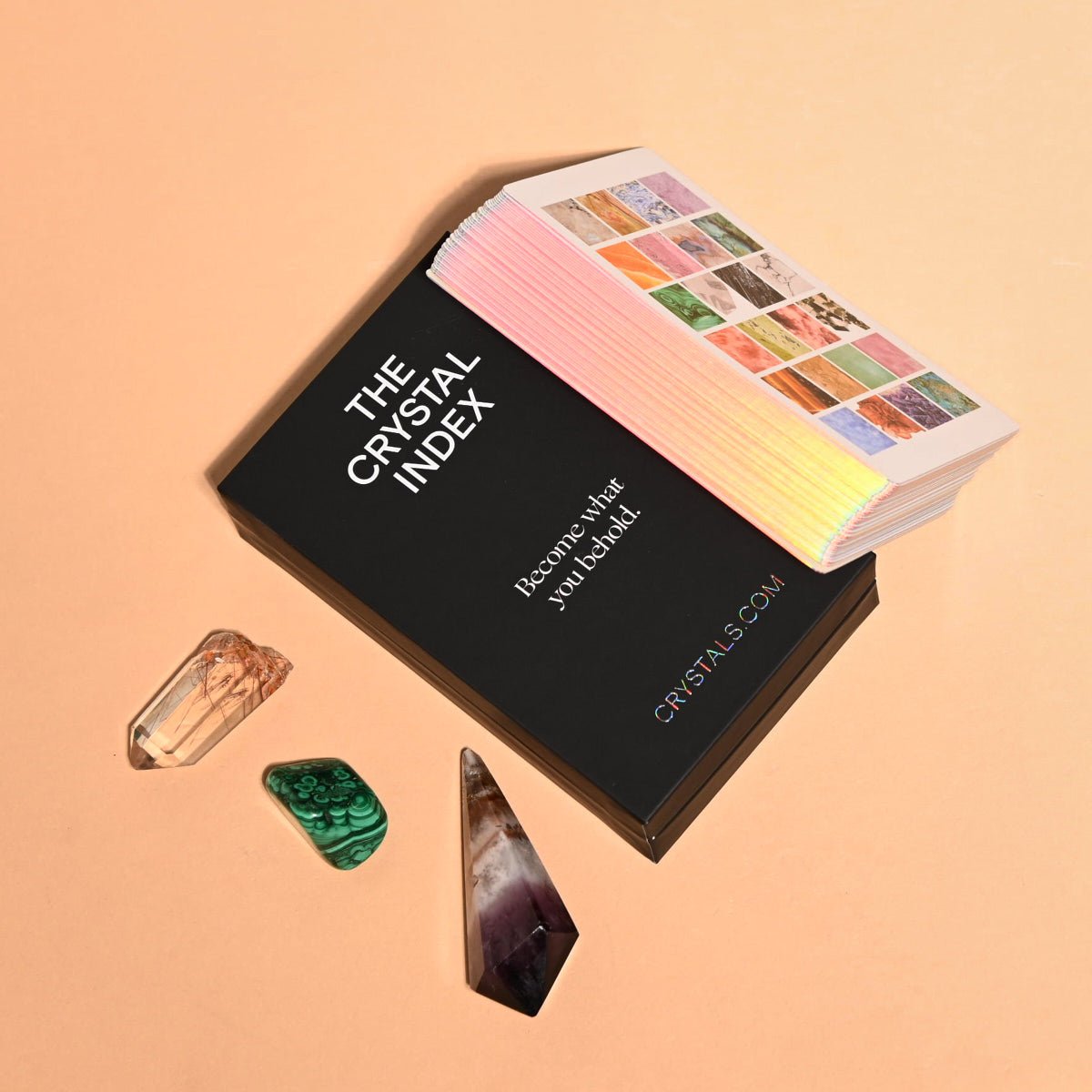 CRYSTALS.COM THE CRYSTAL INDEX - CARD DECK