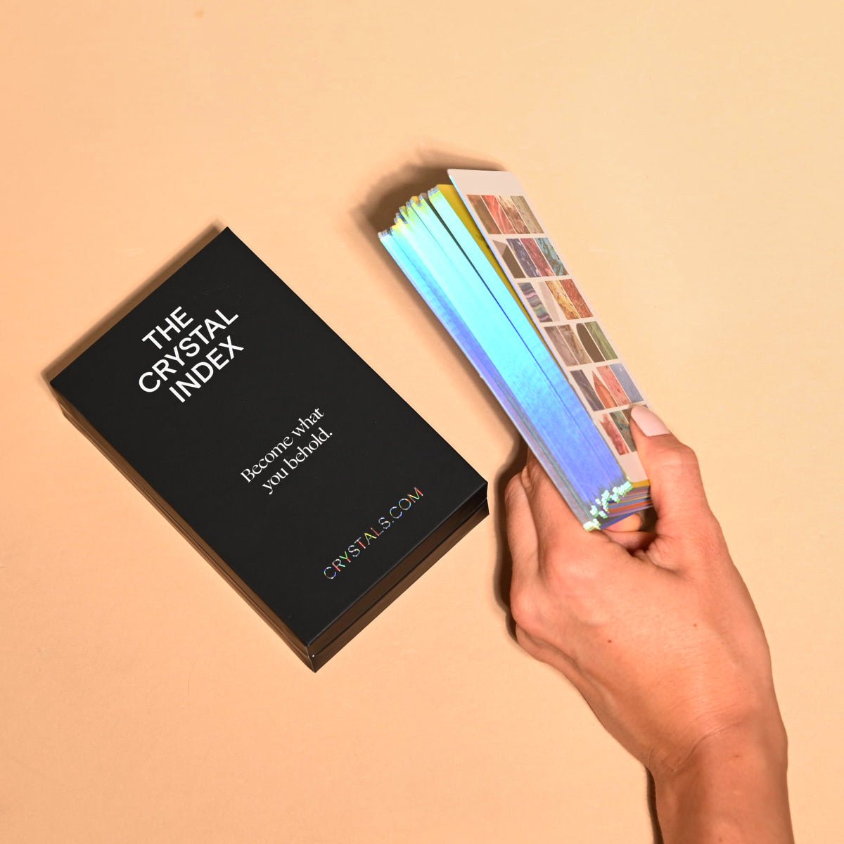 CRYSTALS.COM THE CRYSTAL INDEX - CARD DECK