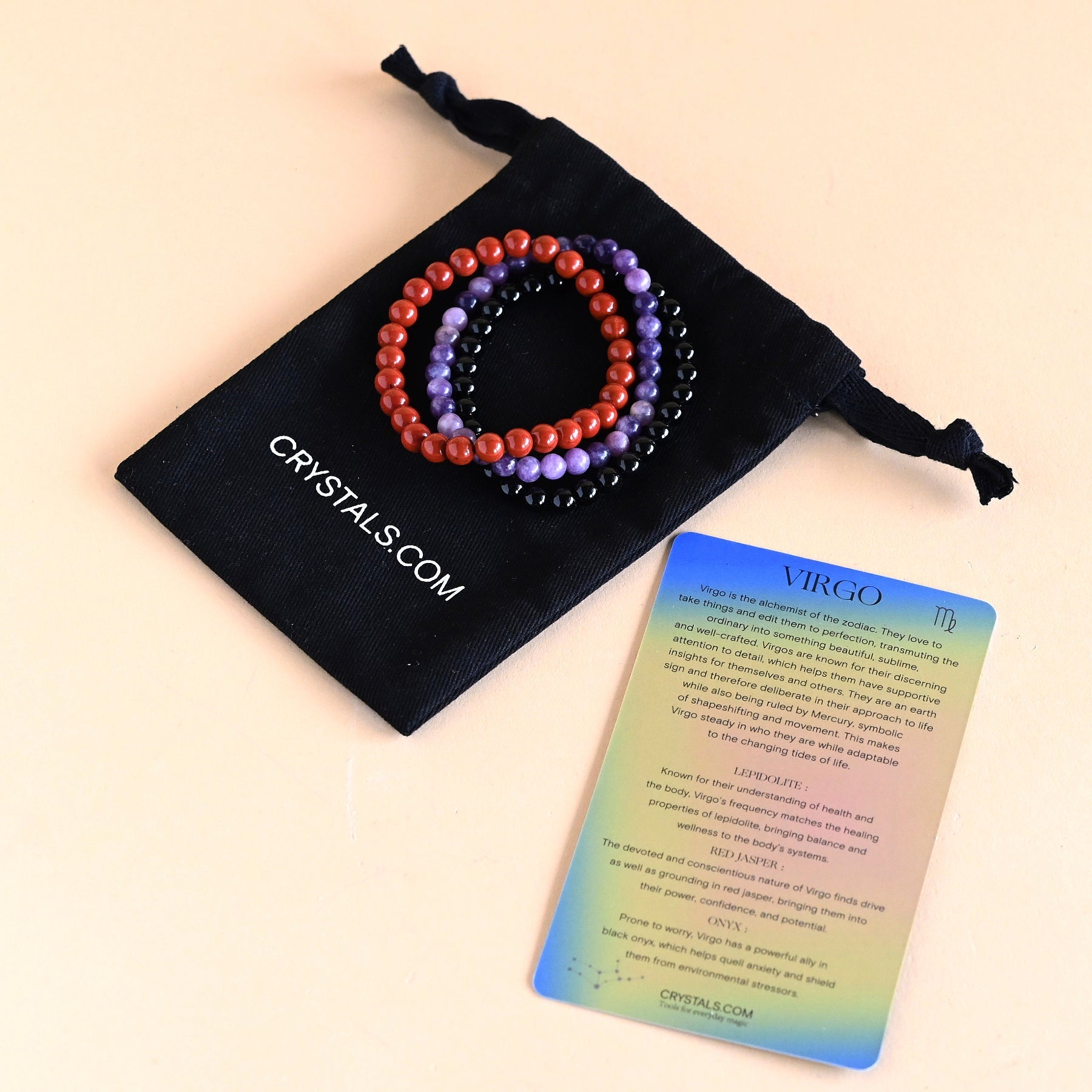CRYSTALS.COM Virgo Bracelet Trio
