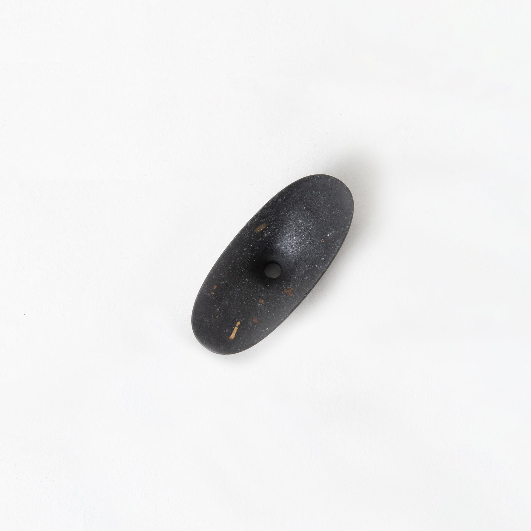 Pretti.Cool Dimple Coat Hook | Black Terrazzo