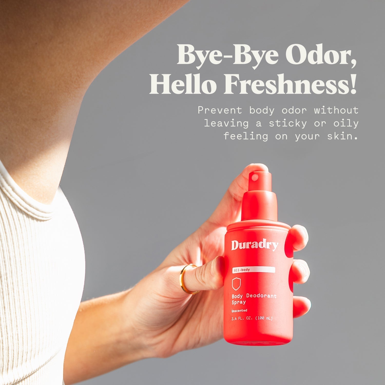 Duradry Body Deodorant Spray