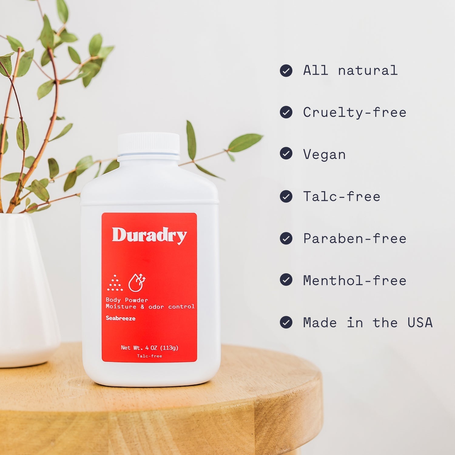 Duradry Body Powder