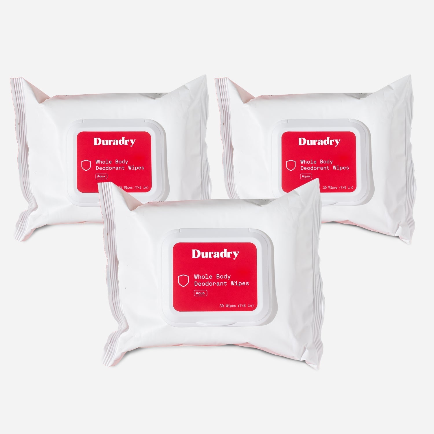 Duradry Whole Body Deodorant Wipes
