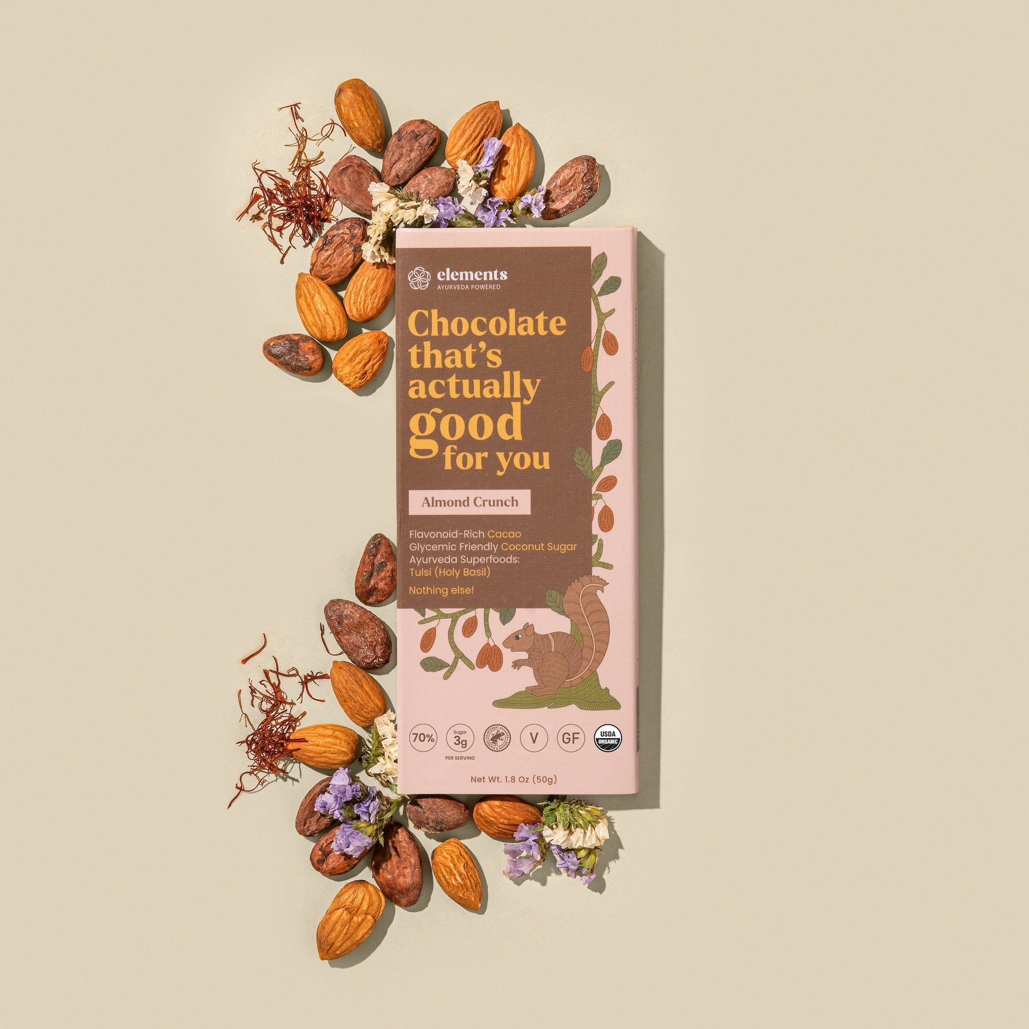 Elements Truffles Almond Crunch