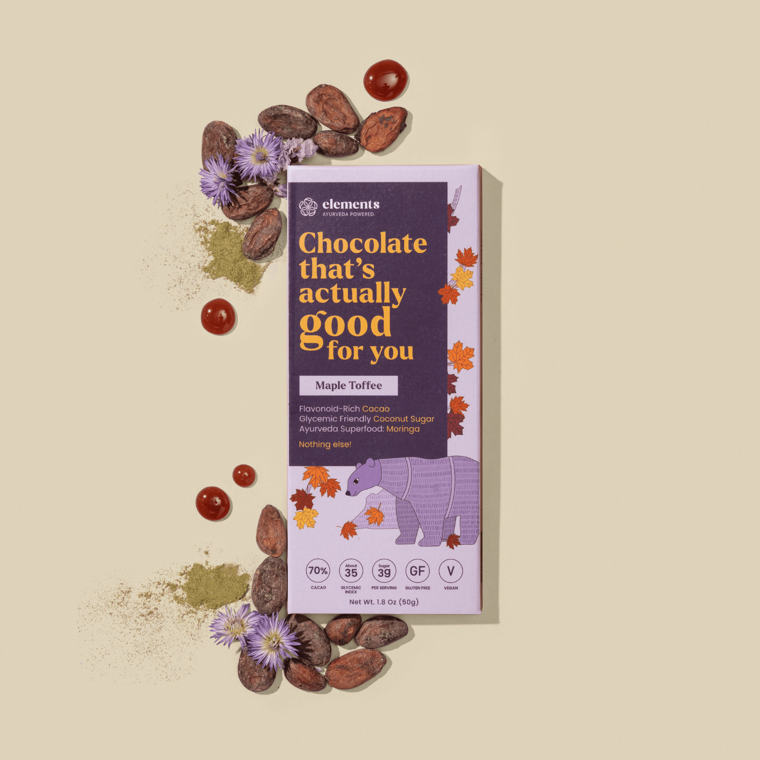 Elements Truffles Maple Toffee