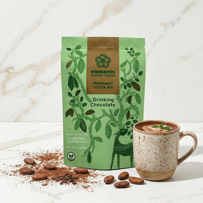 Elements Truffles Peppermint Hot Chocolate