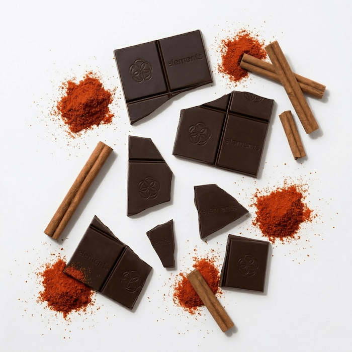 Elements Truffles Spicy Cayenne & Cinnamon