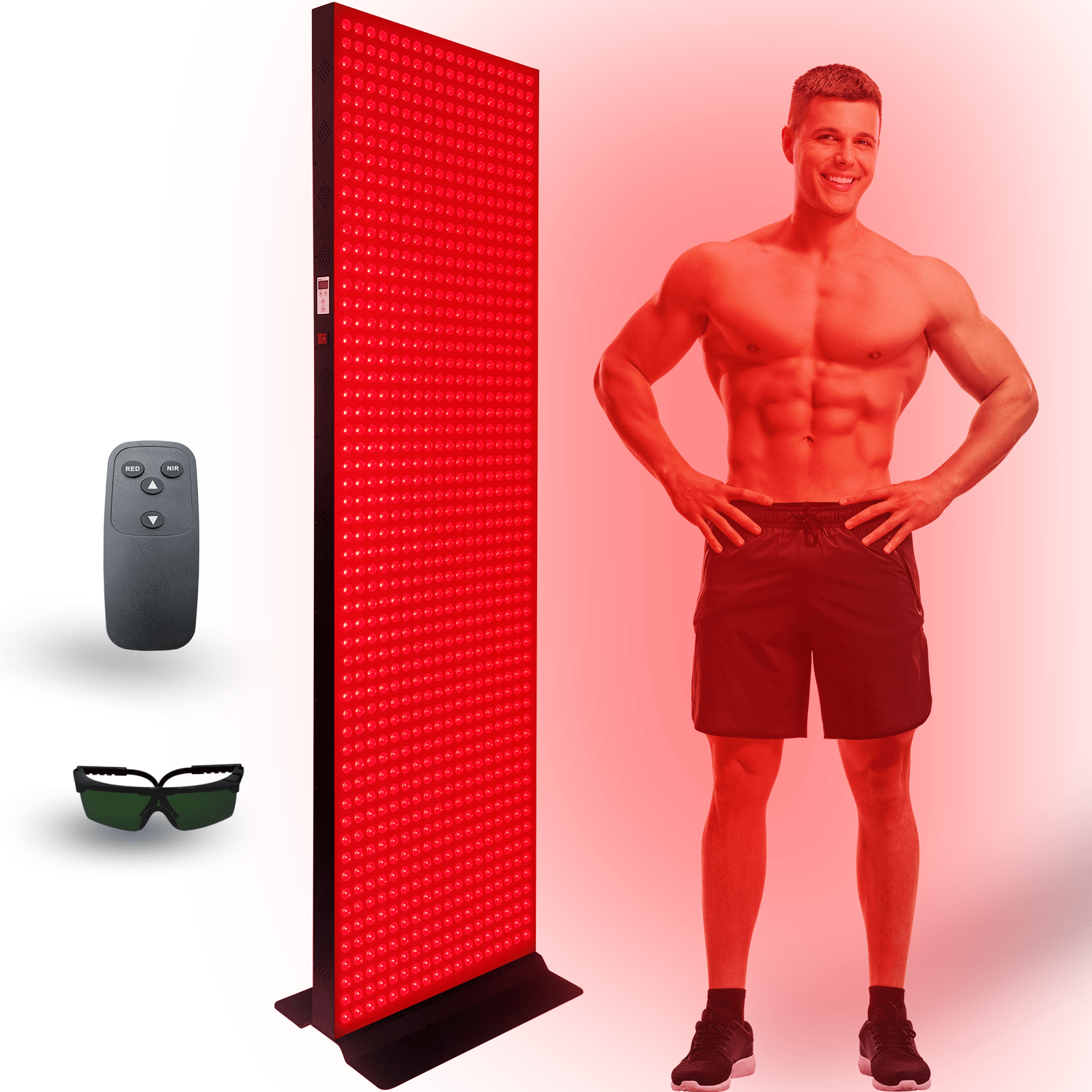 EXESAS EXESAS 1008 LED, 5040W Dual - Chip, Red Light Therapy Device for Full Body, 4 - Wavelengths Infrared LED Panel for Skin, Weight, Pain, Wellness