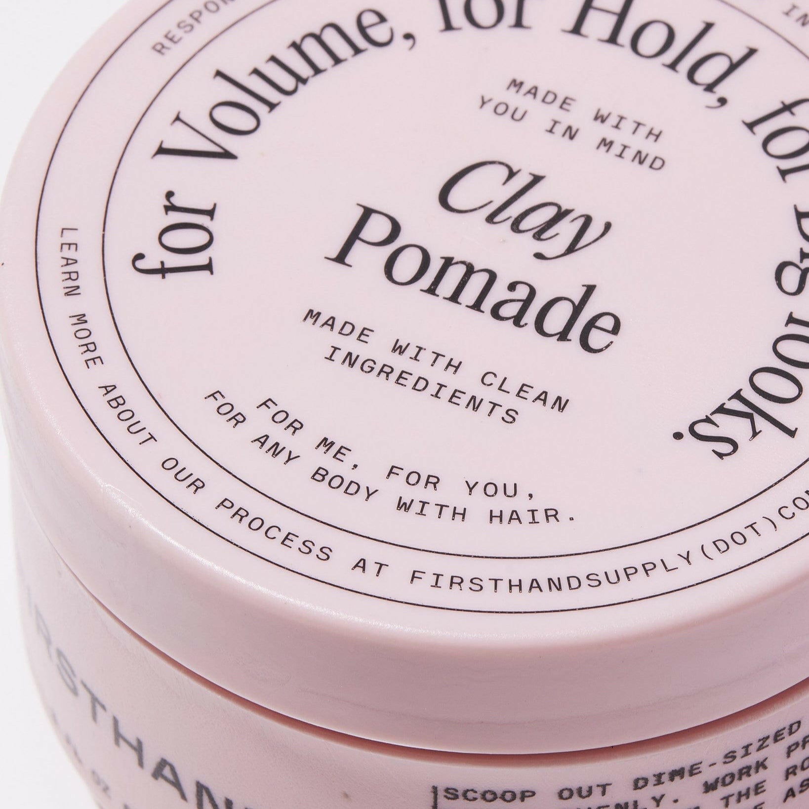 Firsthand Supply Clay Pomade