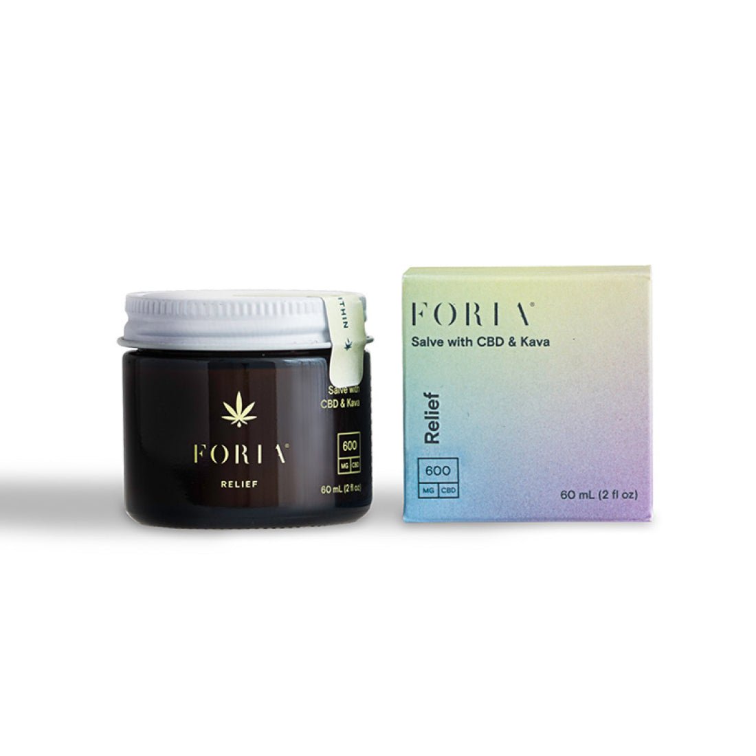 Foria Relief Salve with CBD & Kava