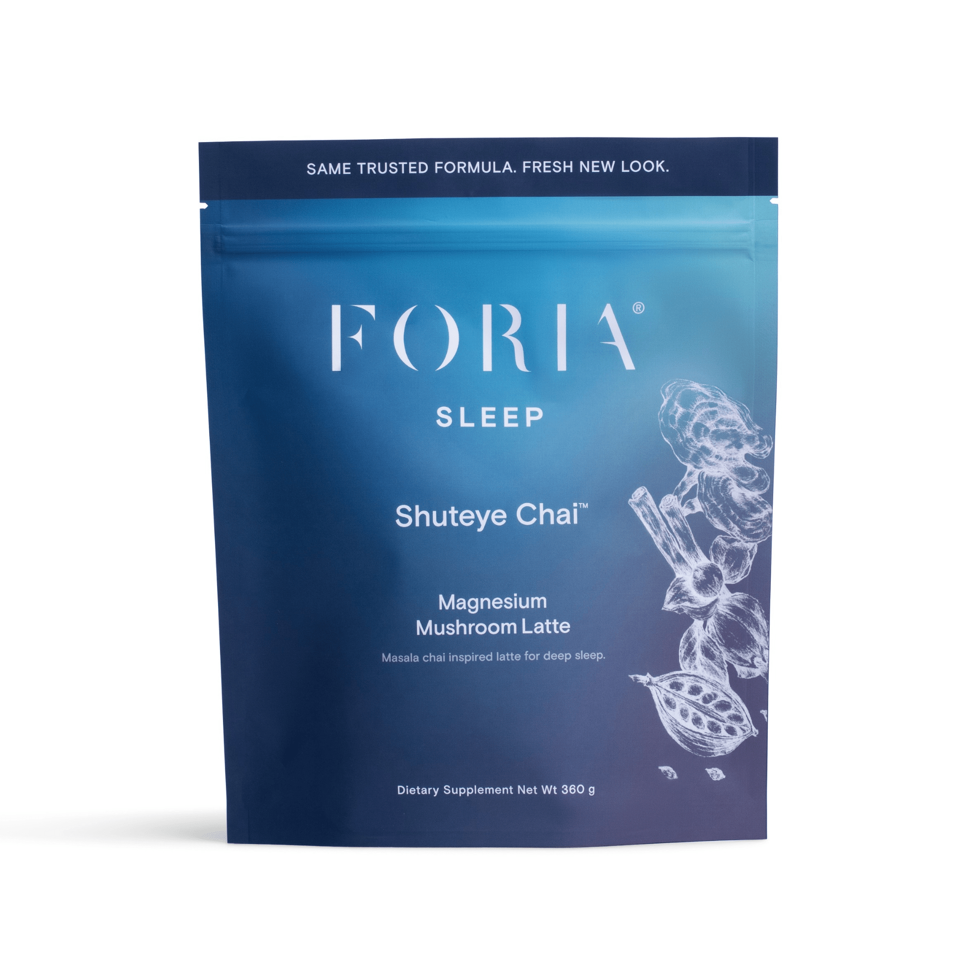 Foria Shuteye Chai - Magnesium Mushroom Latte