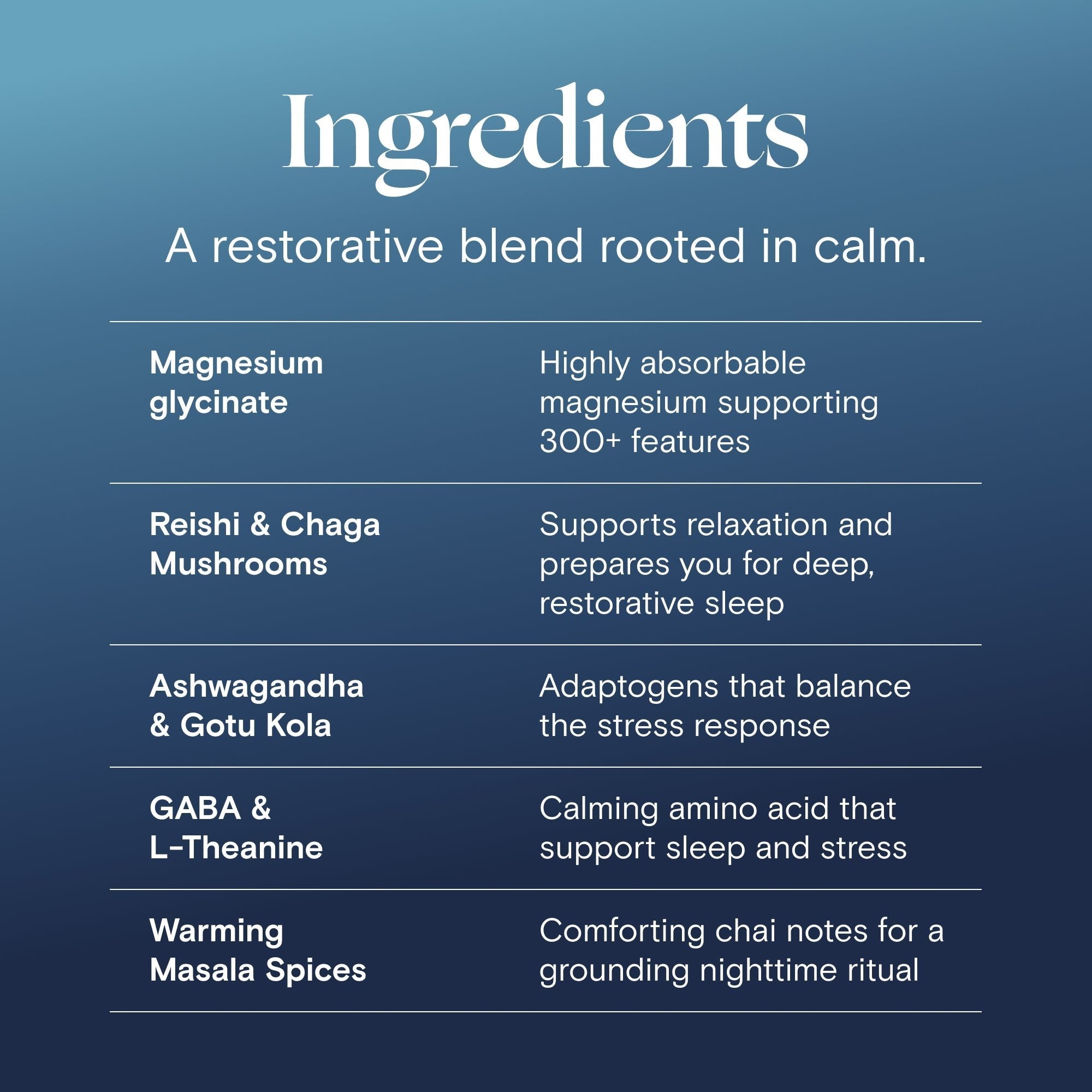 Foria Shuteye Chai - Magnesium Mushroom Latte