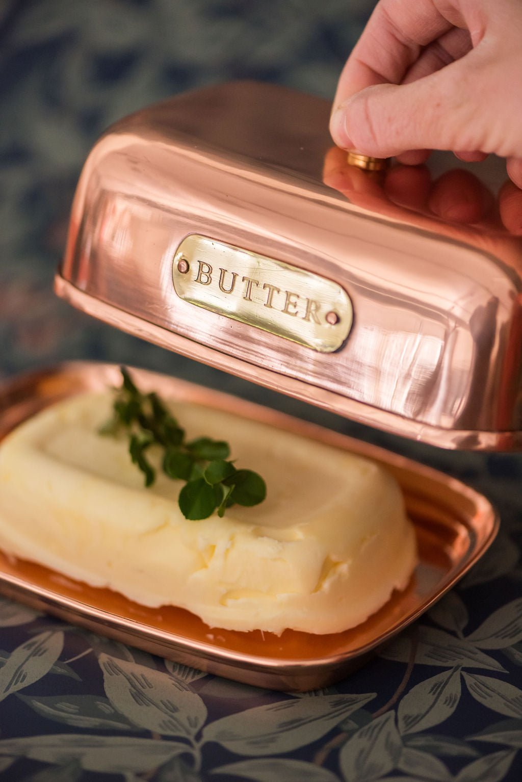 Galley & Fen Copper Butter Dish