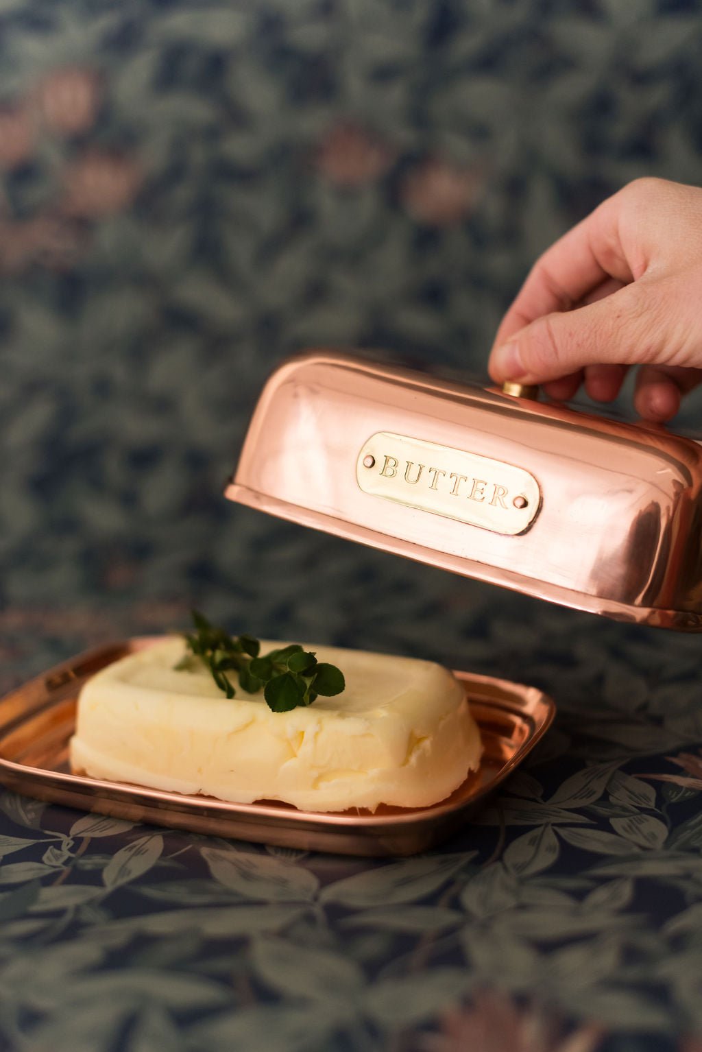 Galley & Fen Copper Butter Dish