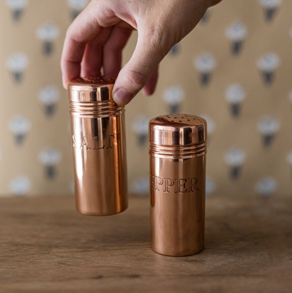 Galley & Fen Copper Salt & Pepper Shakers