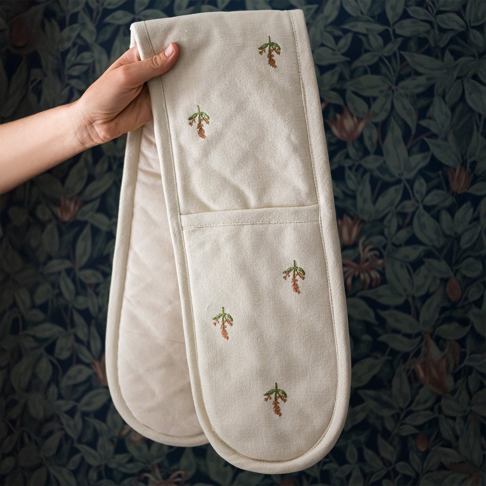 Galley & Fen Flora Double Oven Mitt