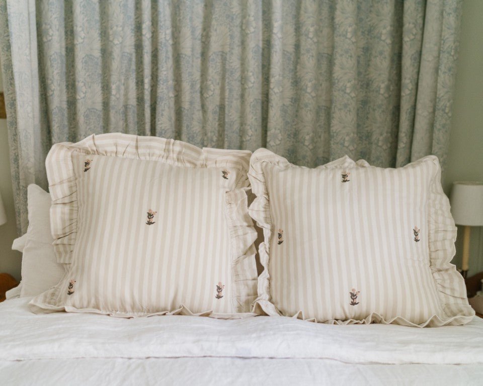 Galley & Fen Frances Ruffled Pillow