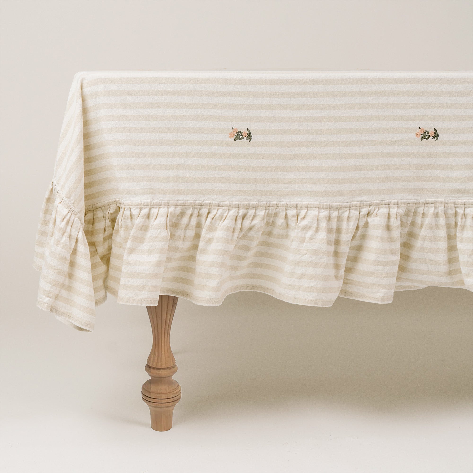Galley & Fen Frances Ruffled Tablecloth