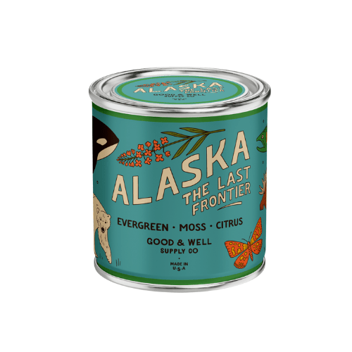 Good & Well Supply Co Alaska State Candle