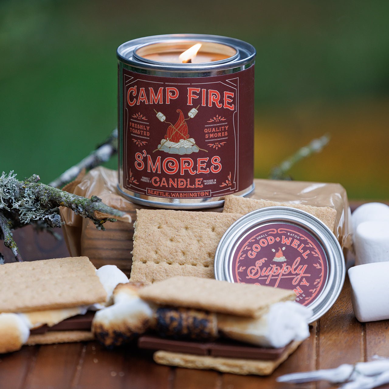 Good & Well Supply Co. Campfire S'mores Candle