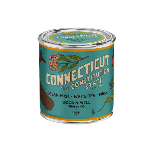 Good & Well Supply Co Connecticut State Candle