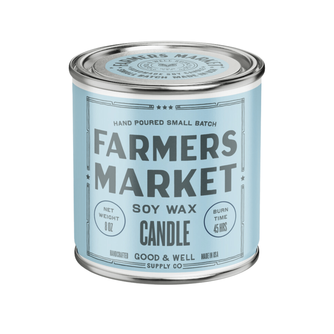 Good & Well Supply Co Farmers Market Happy Place Candle