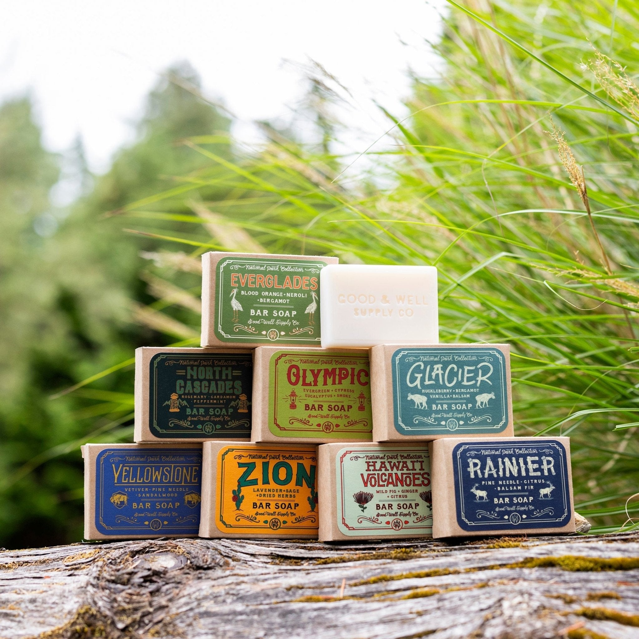 Good & Well Supply Co Glacier National Park Bar Soap