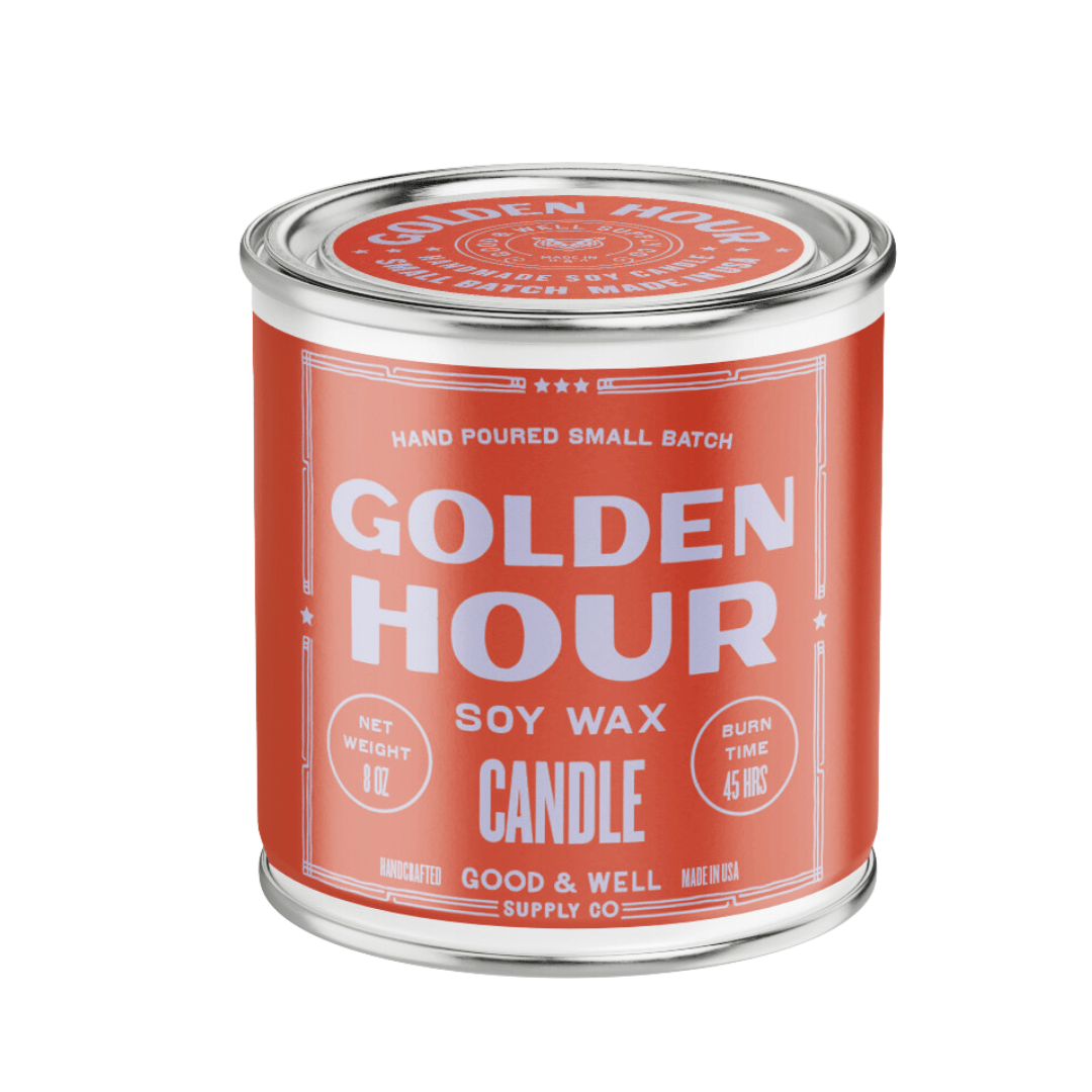 Good & Well Supply Co Golden Hour Happy Place Candle