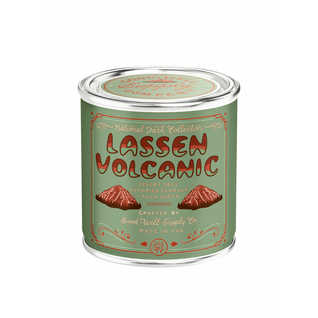 Good & Well Supply Co Lassen Volcanic National Park Candle