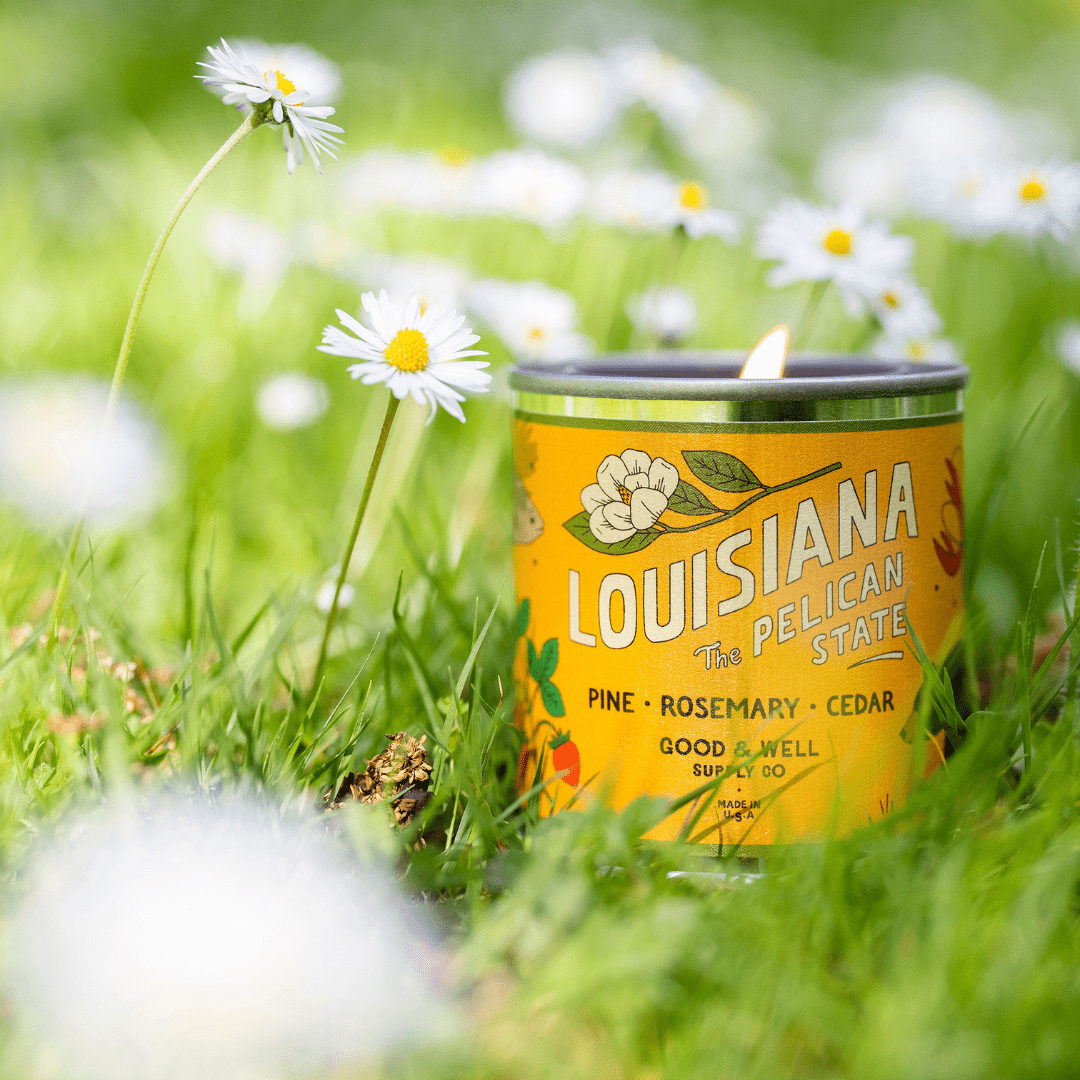 Good & Well Supply Co Louisiana State Candle