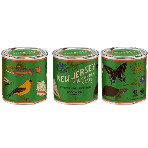Good & Well Supply Co New Jersey State Candle
