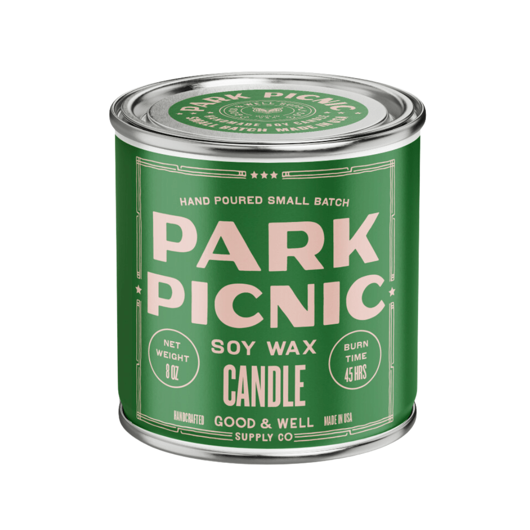 Good & Well Supply Co Park Picnic Happy Place Candle